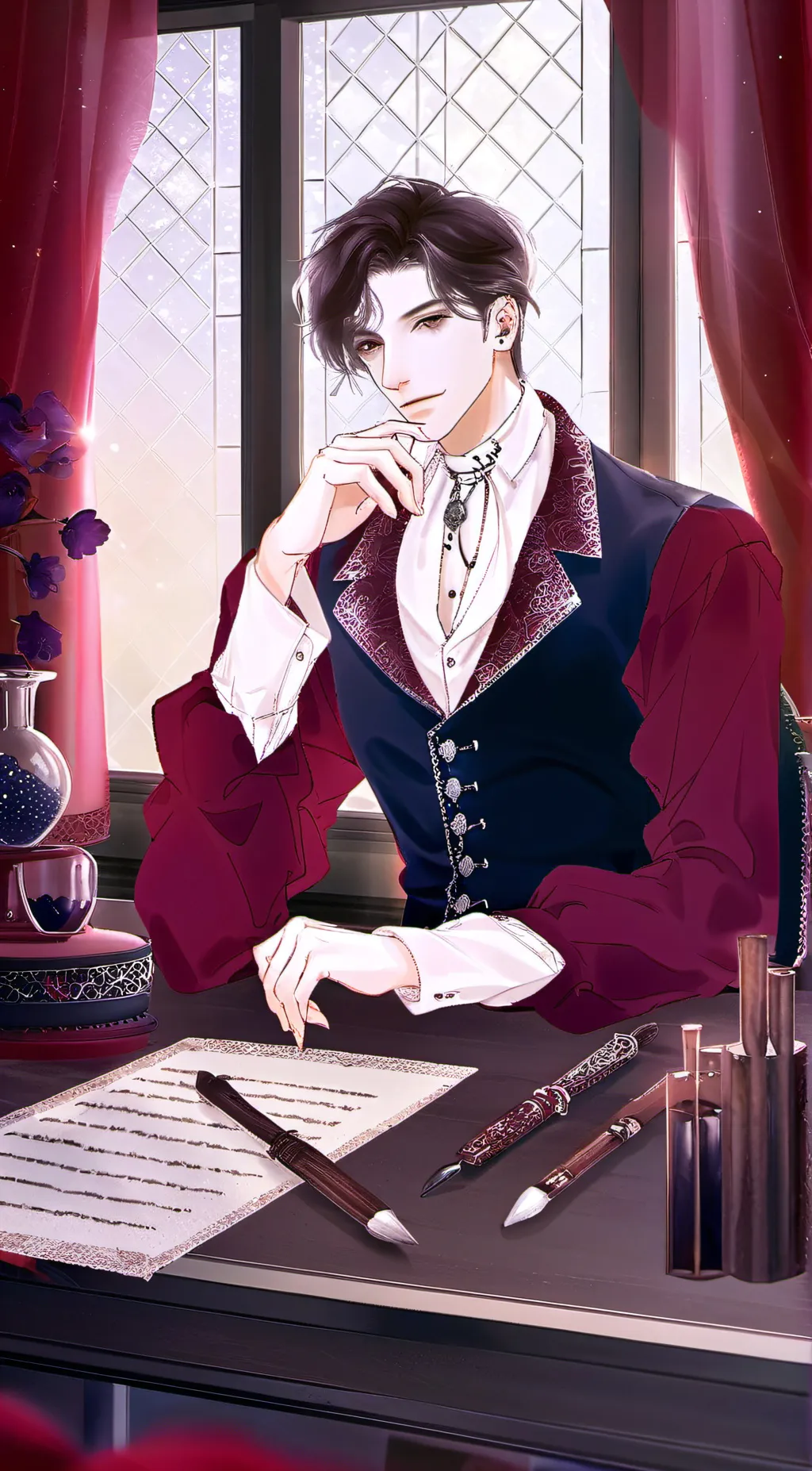 ai character: Ezra background