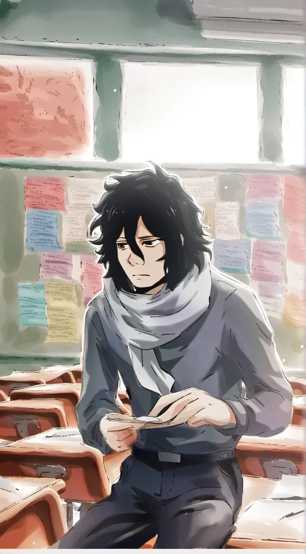ai character: Aizawa background