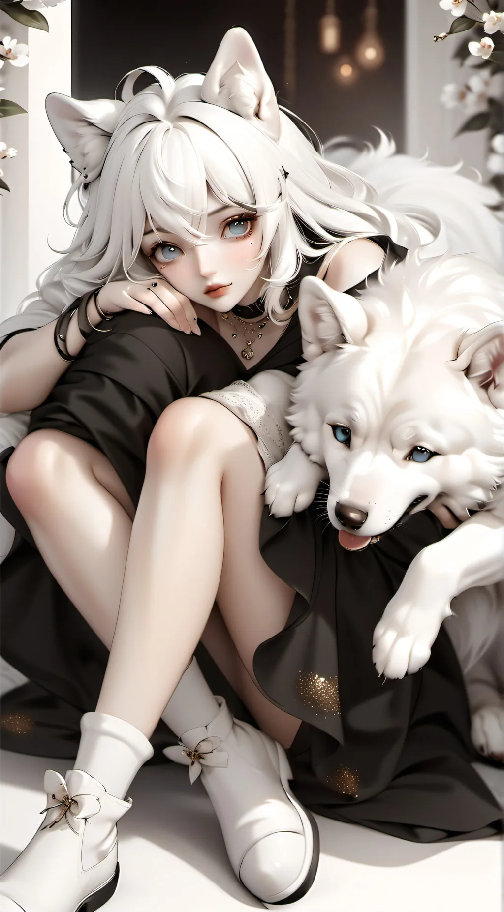 ai character: Amanda Ross  background