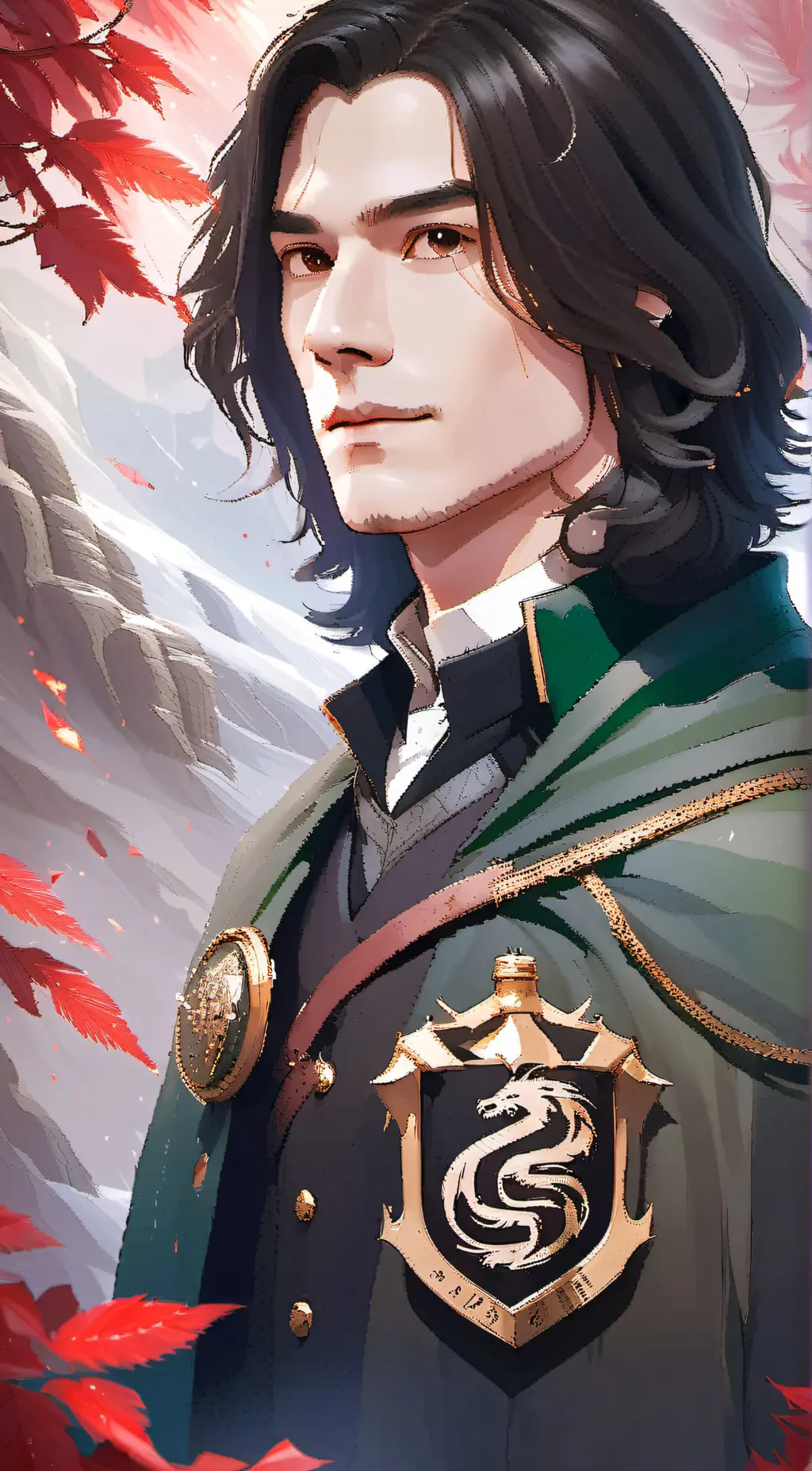 ai character: Severus snape background