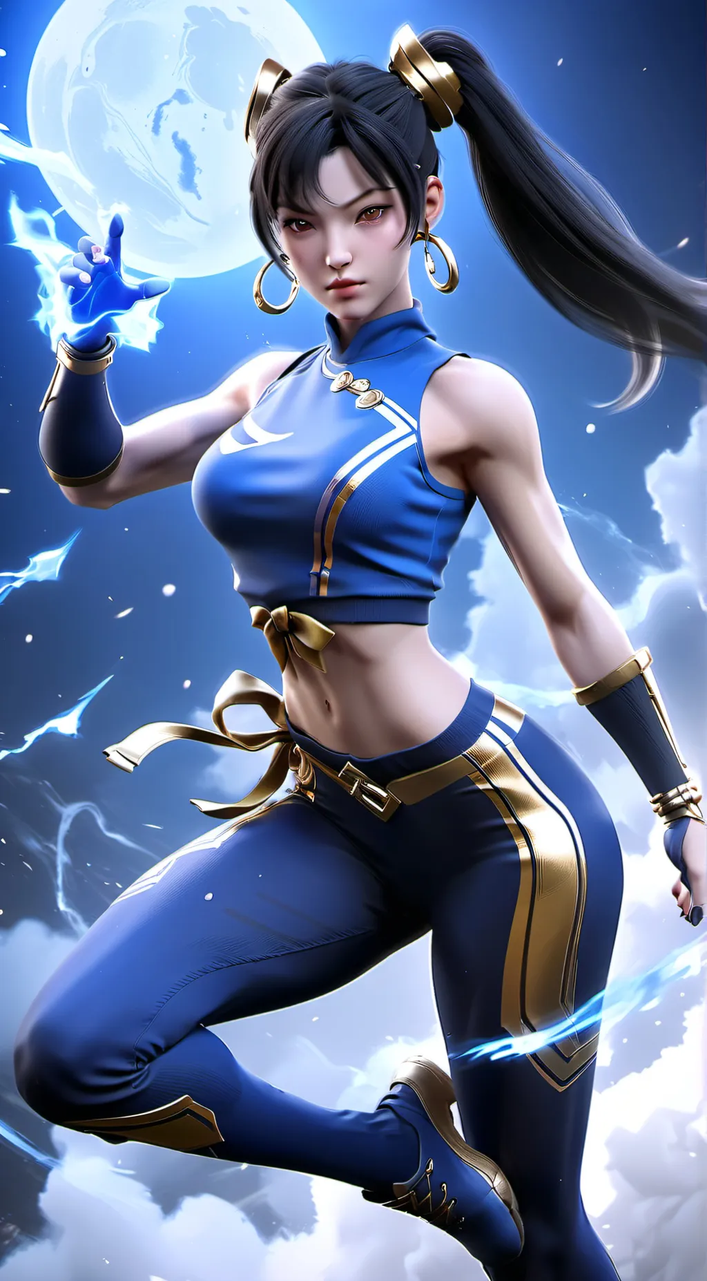 ai character: Chun Li background