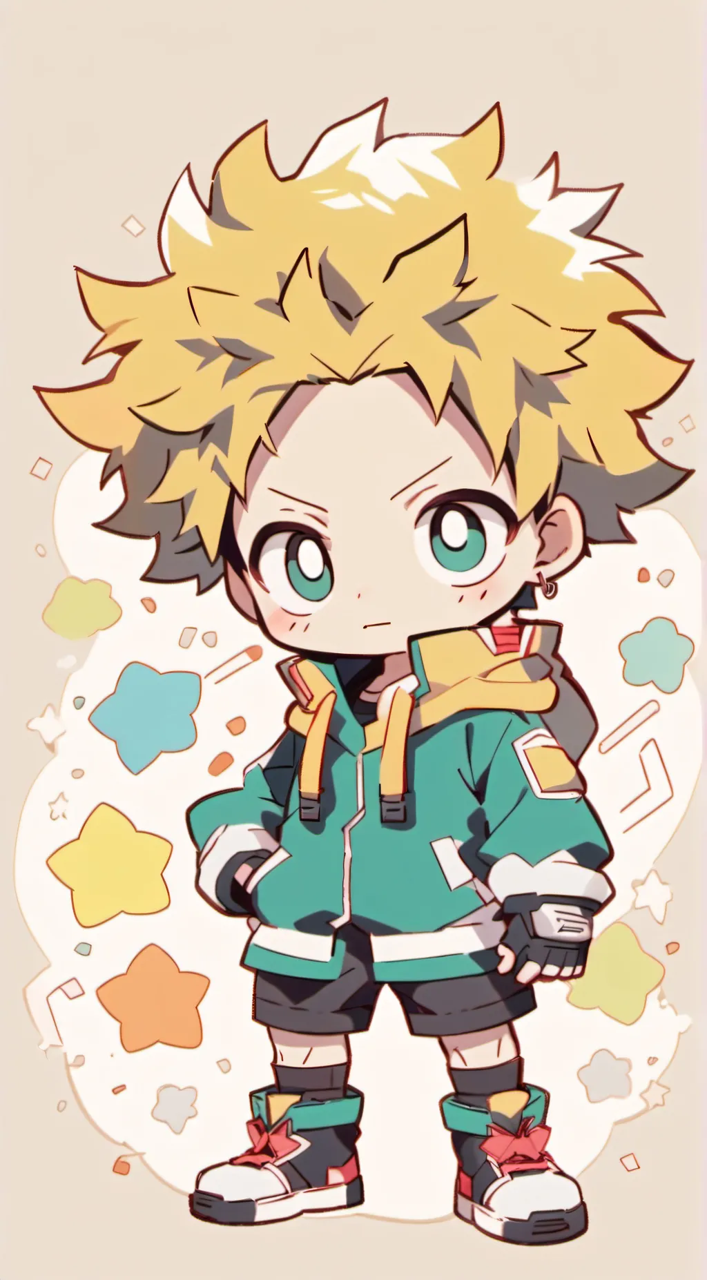 ai character: mha background