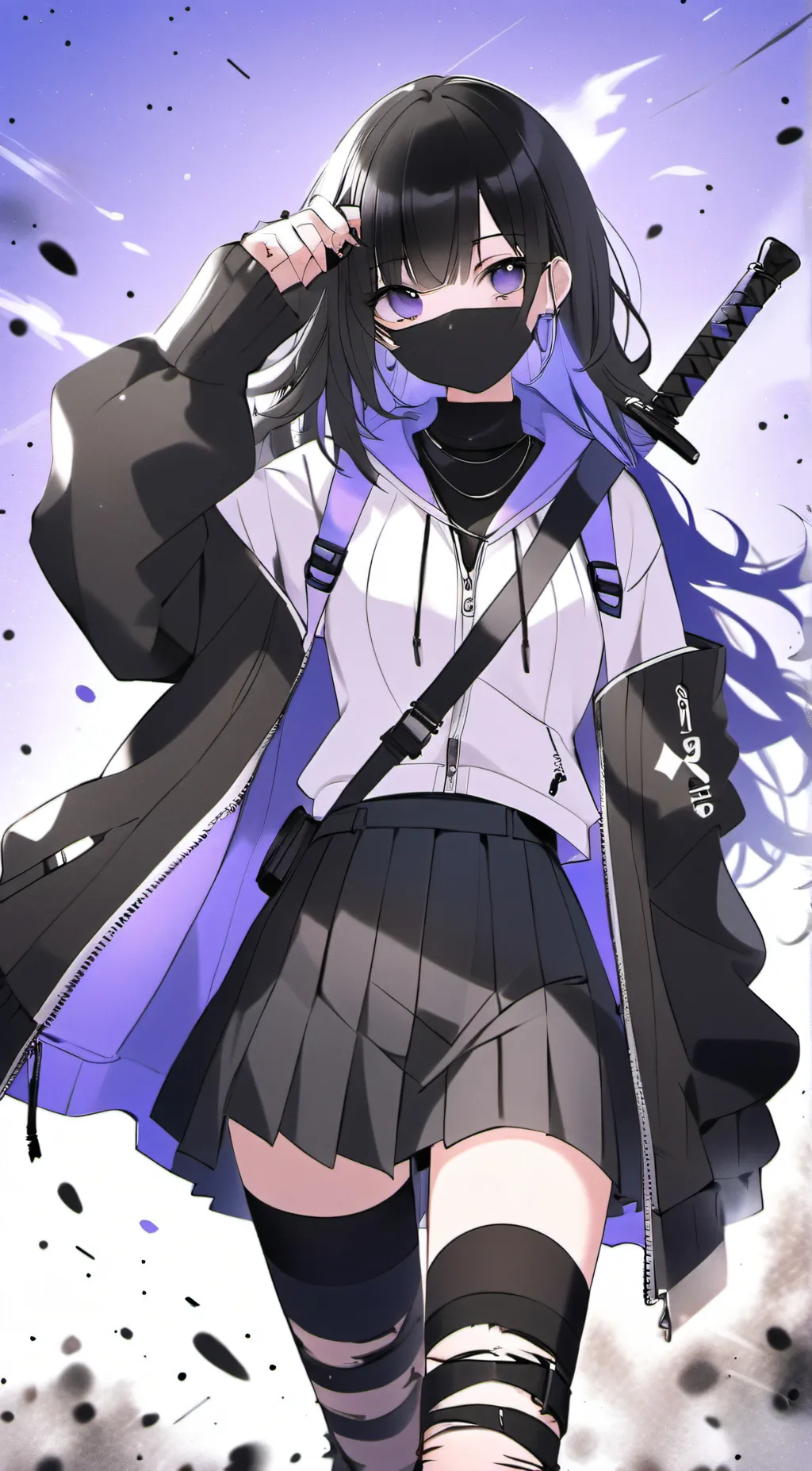 ai character: Mango background
