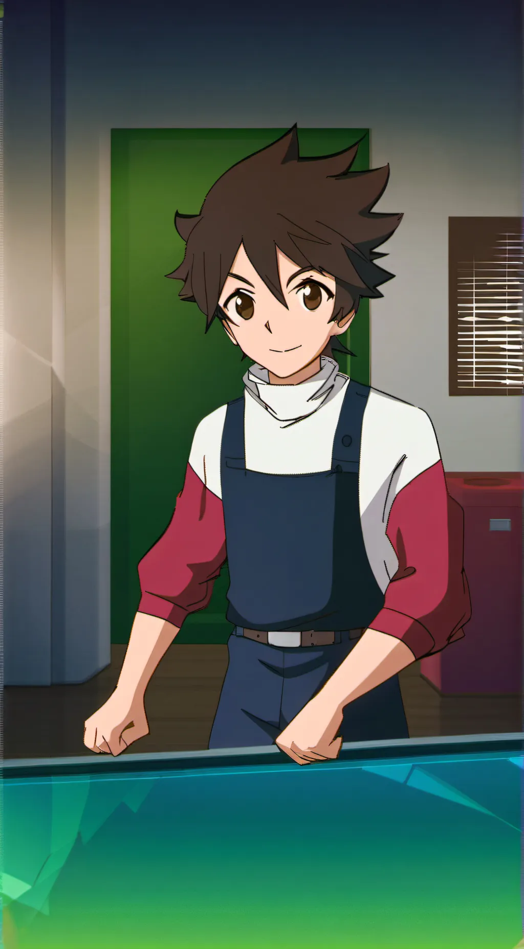 ai character: ryoma takebayashi background
