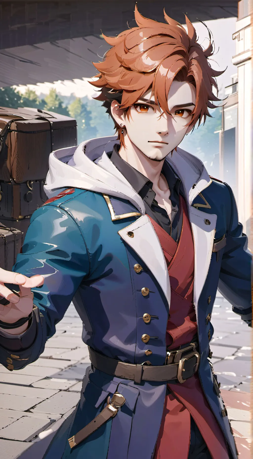 ai character: Red Leader Tord background