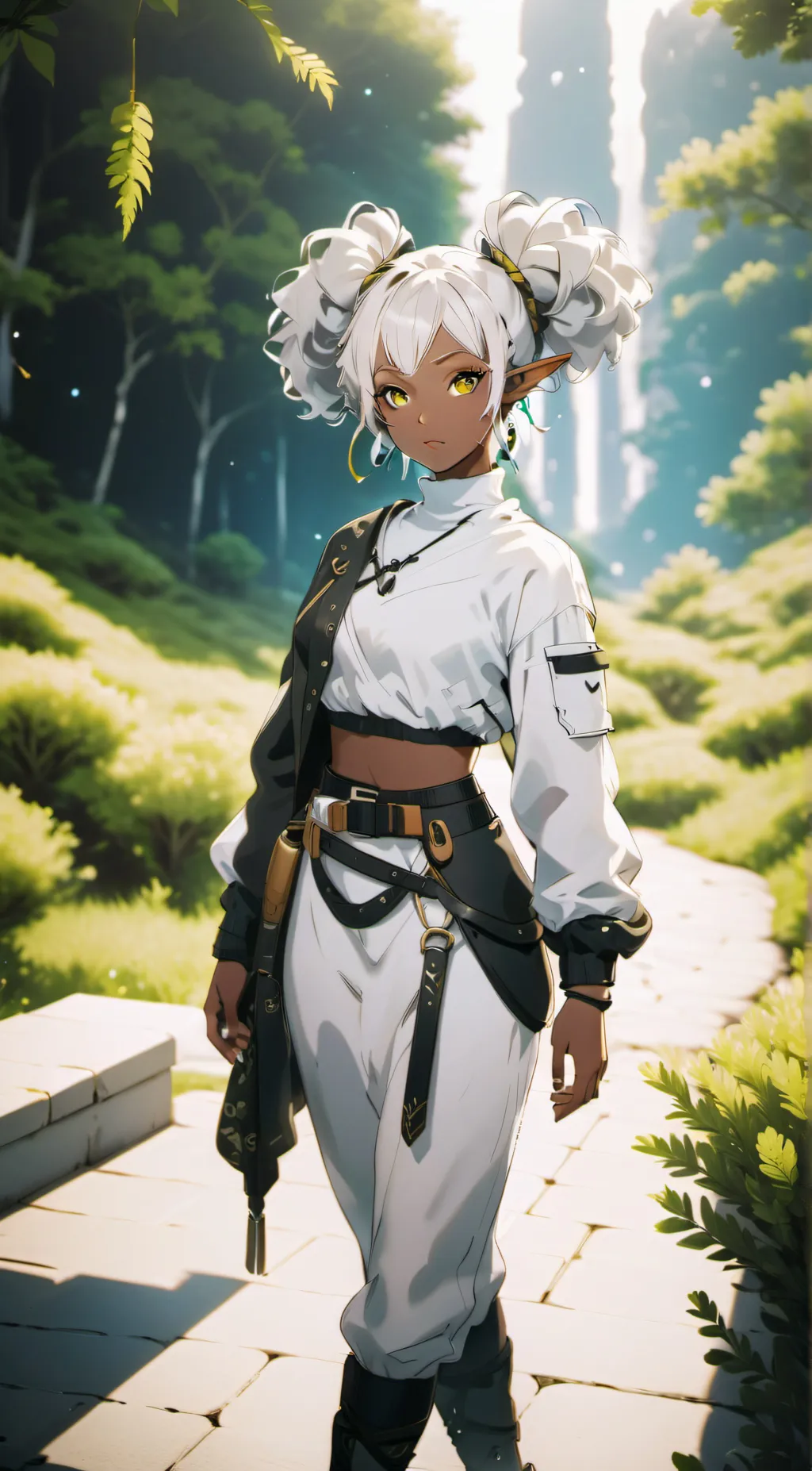 ai character: Malaika background