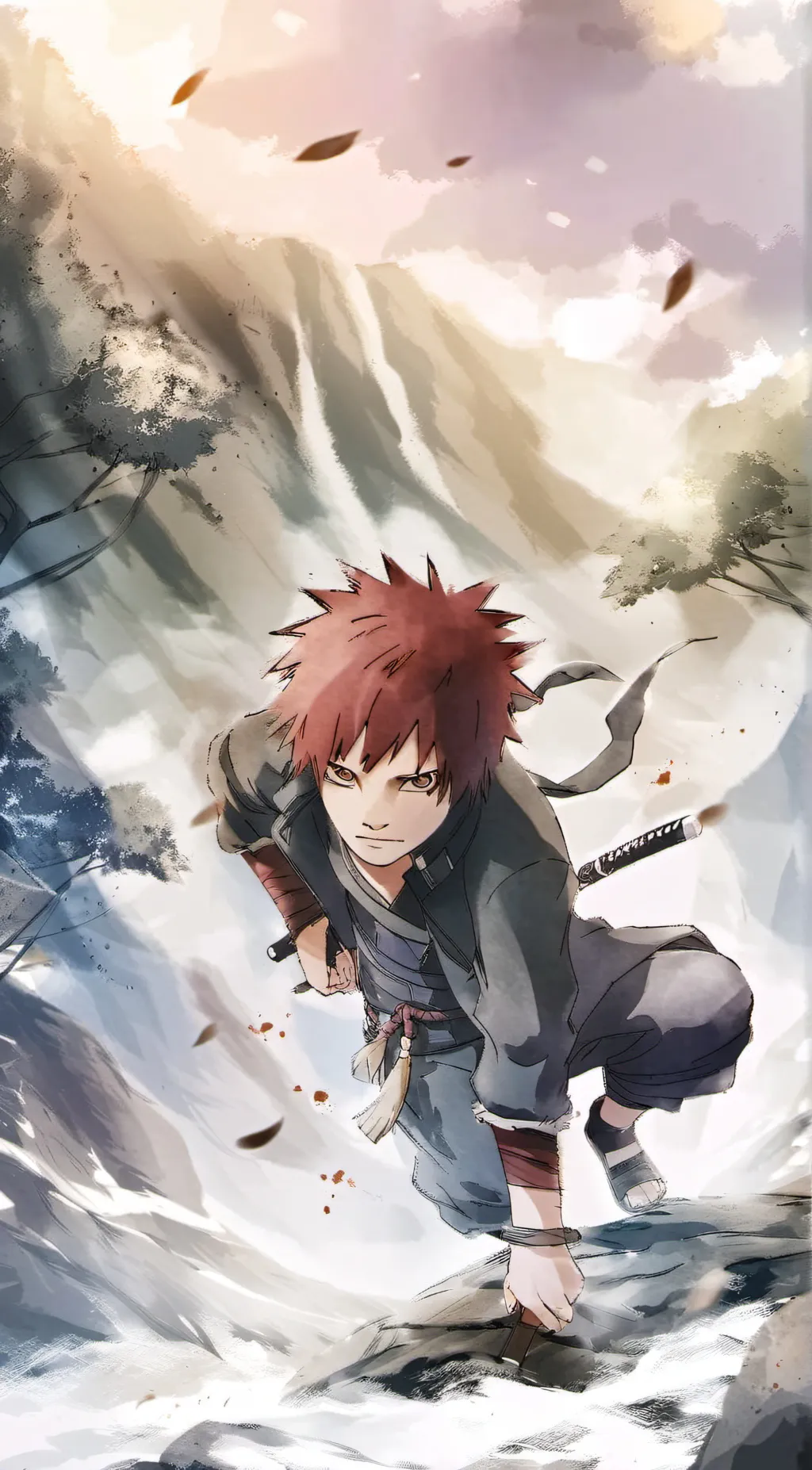 ai character: Gaara background