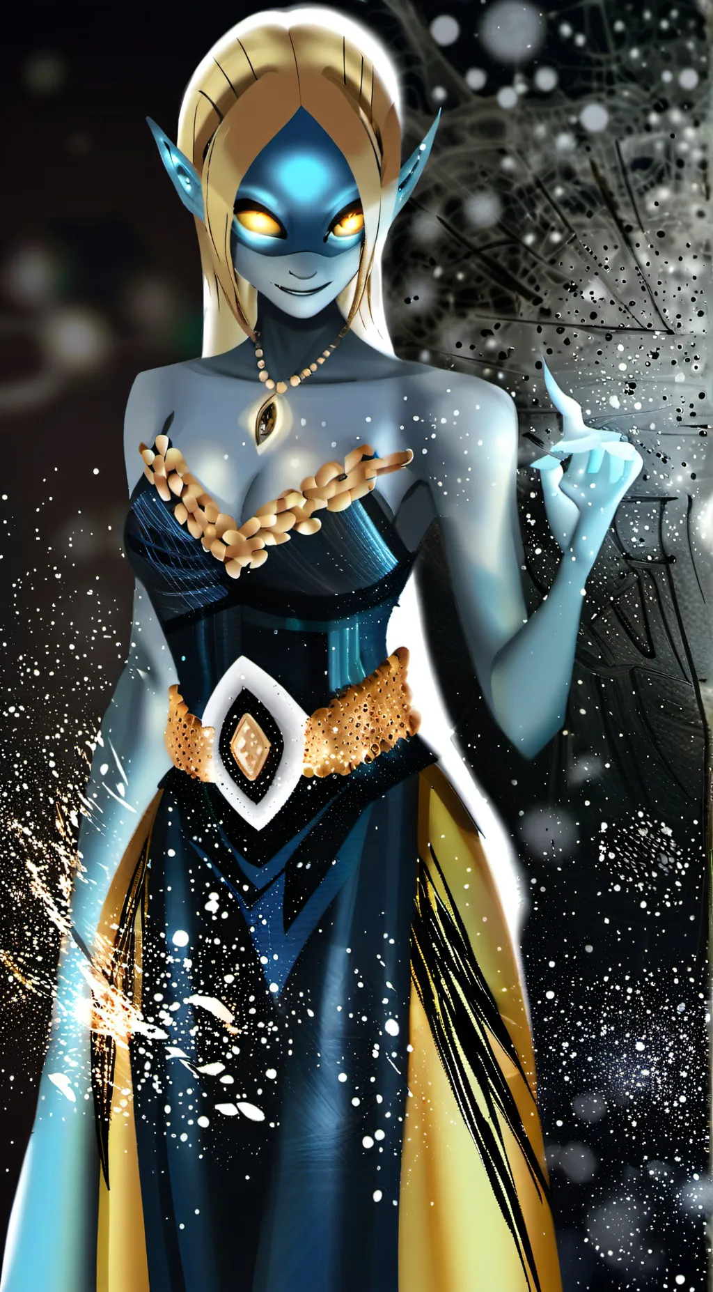 ai character: Xena background