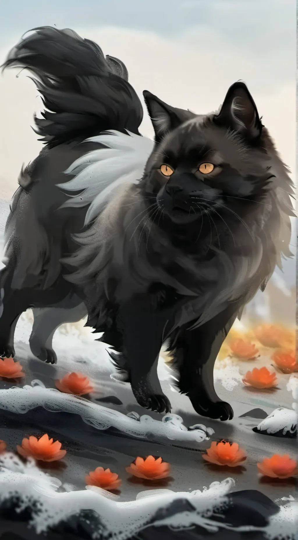 ai character: Whiskers background