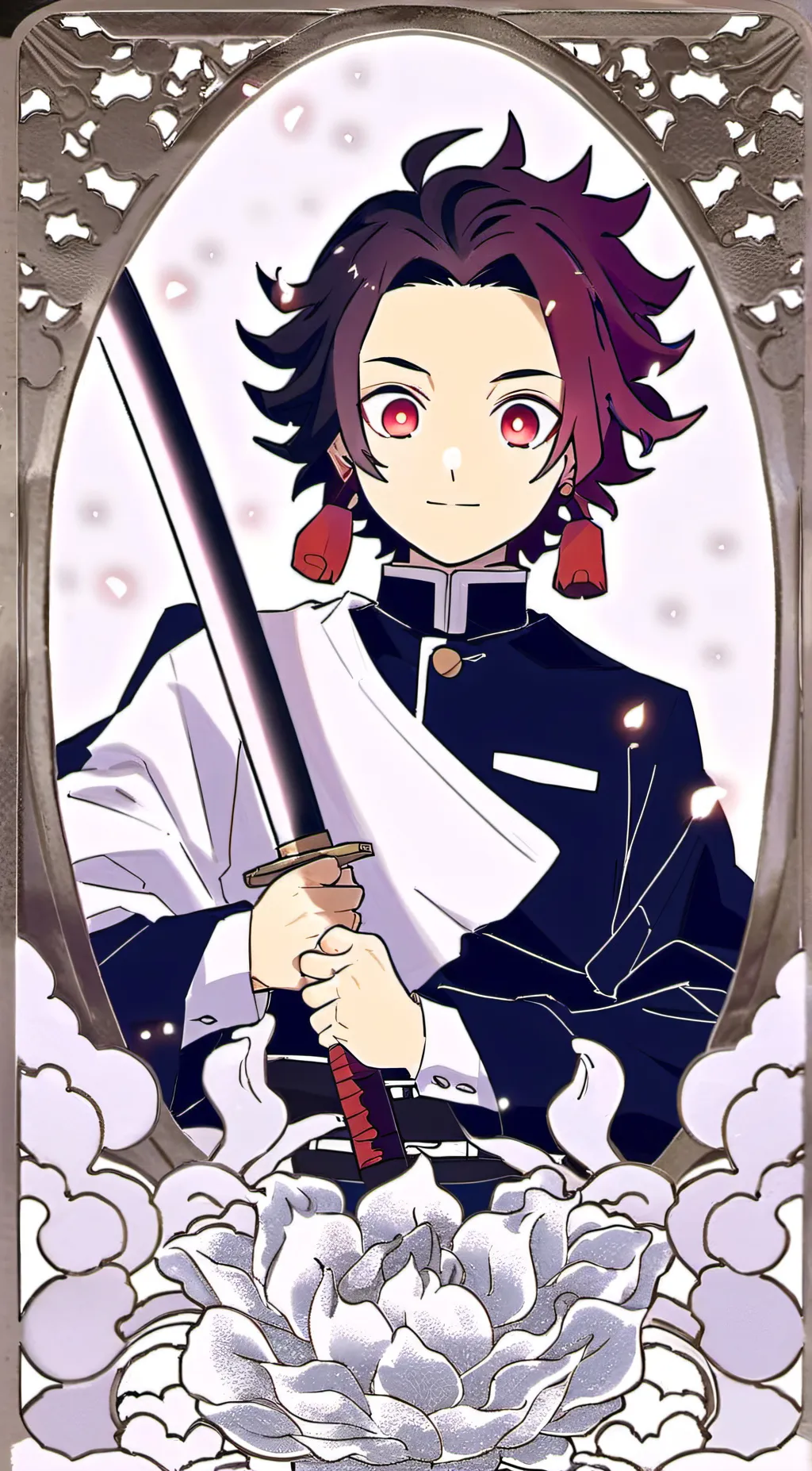 ai character: Demon slayer rpg  background