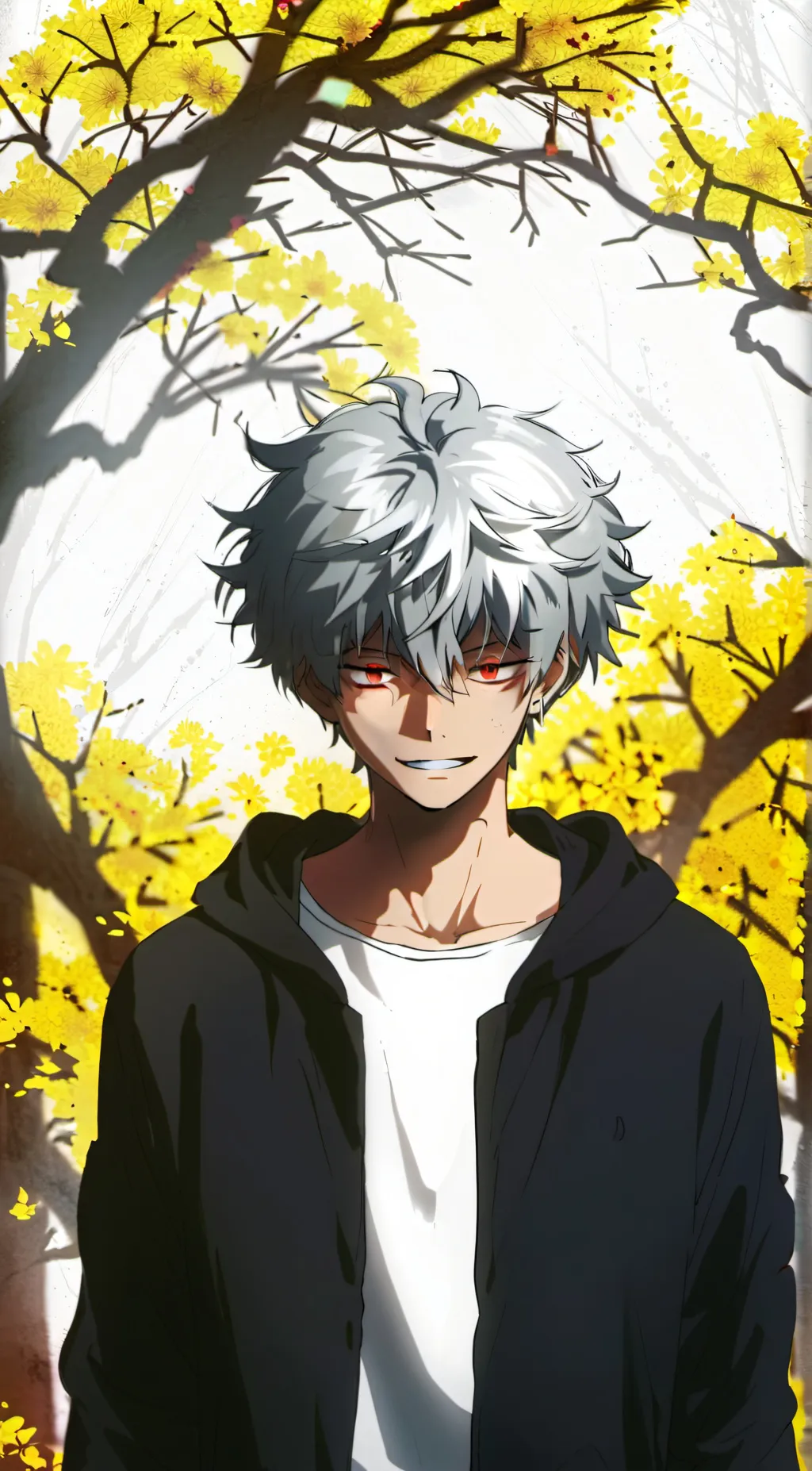 ai character: bakugo background