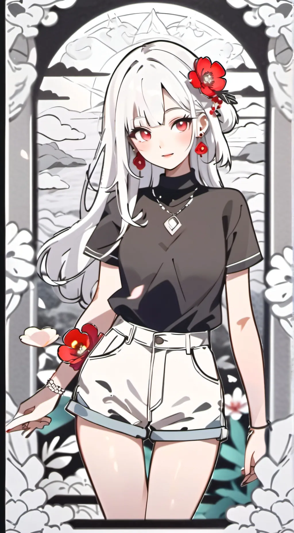 ai character: Shari background