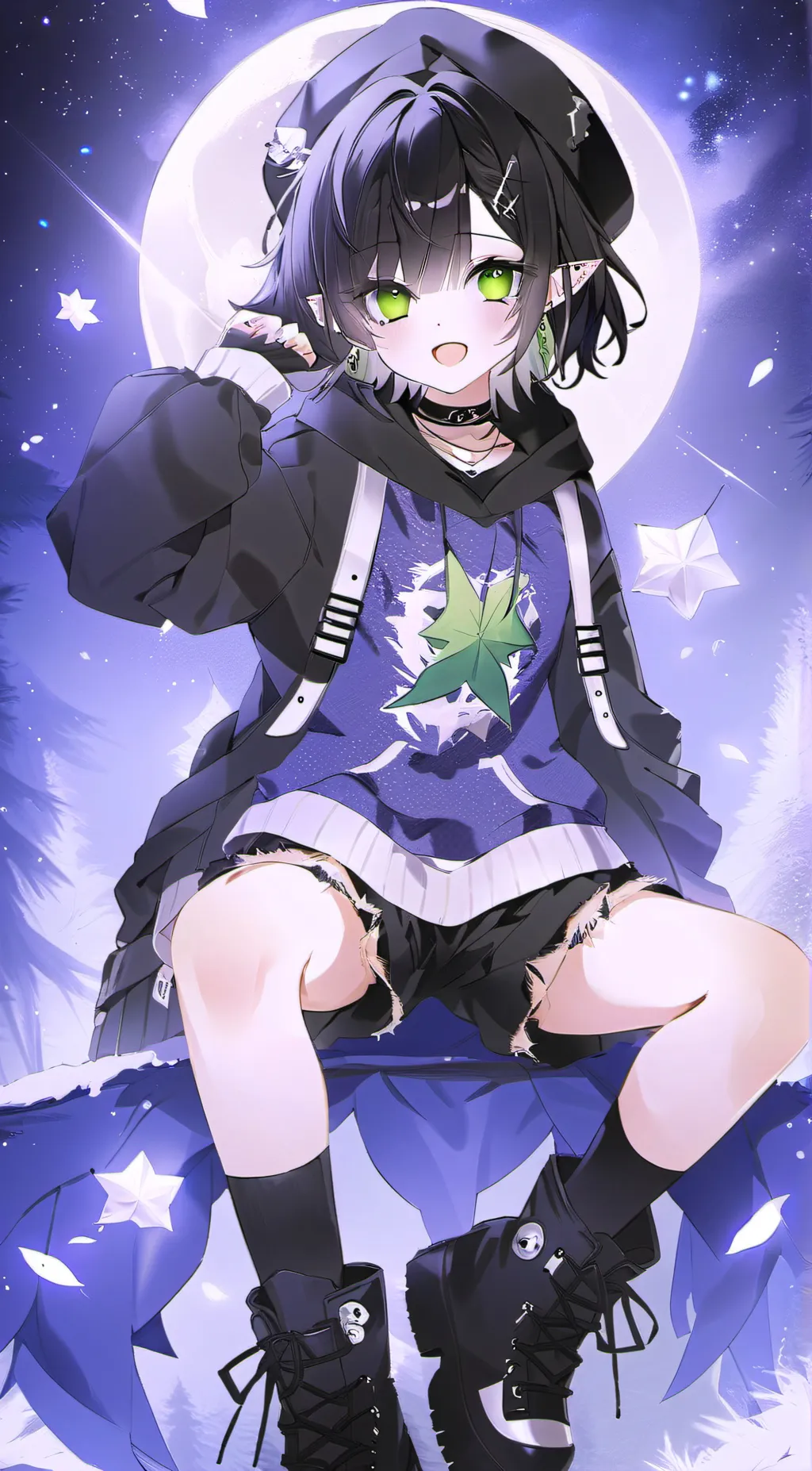 ai character: Zora background
