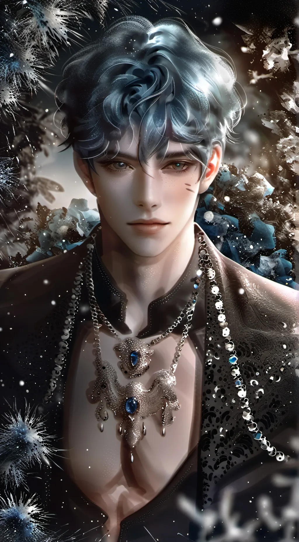 ai character: Aaron  background