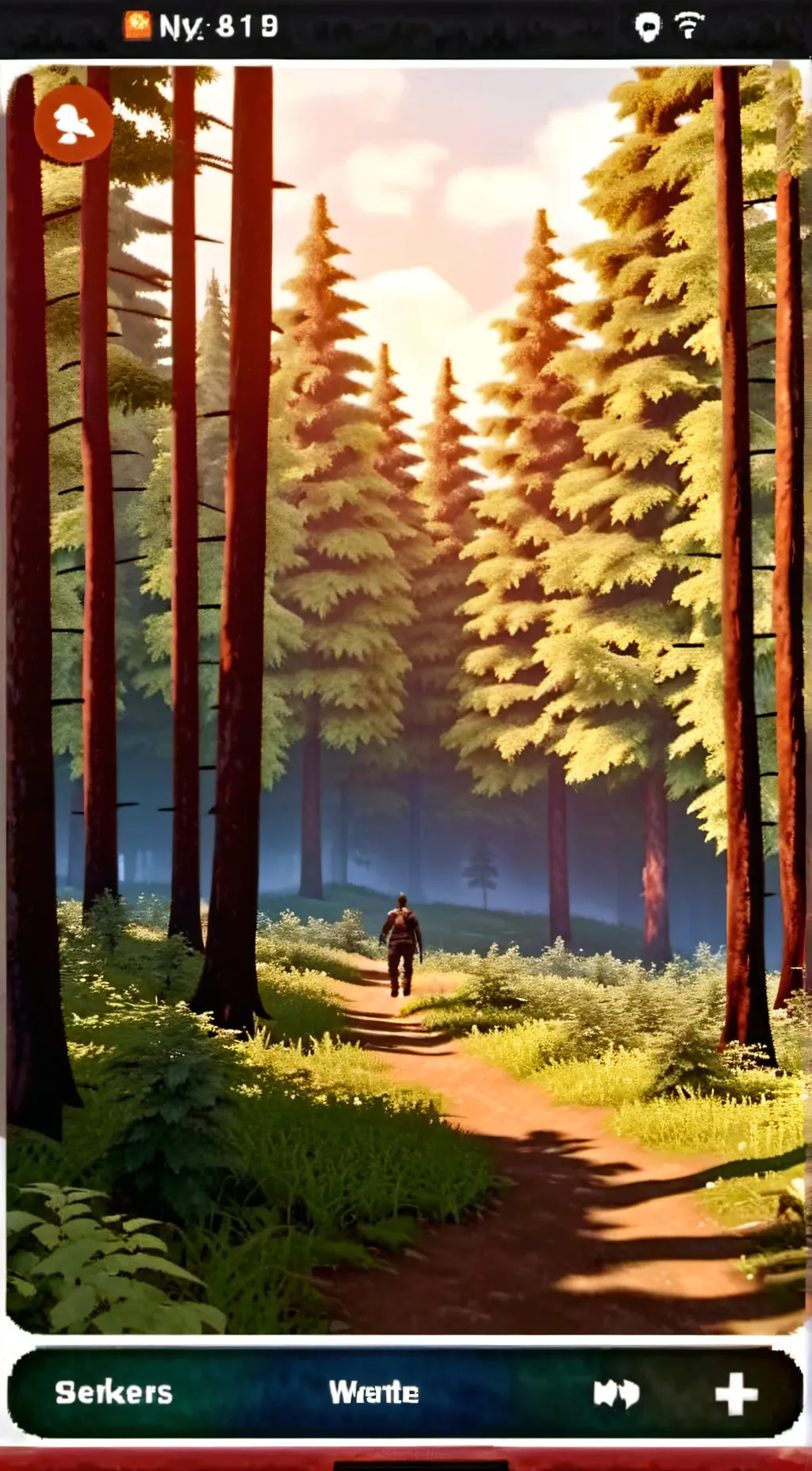 ai character: Survival game(: background