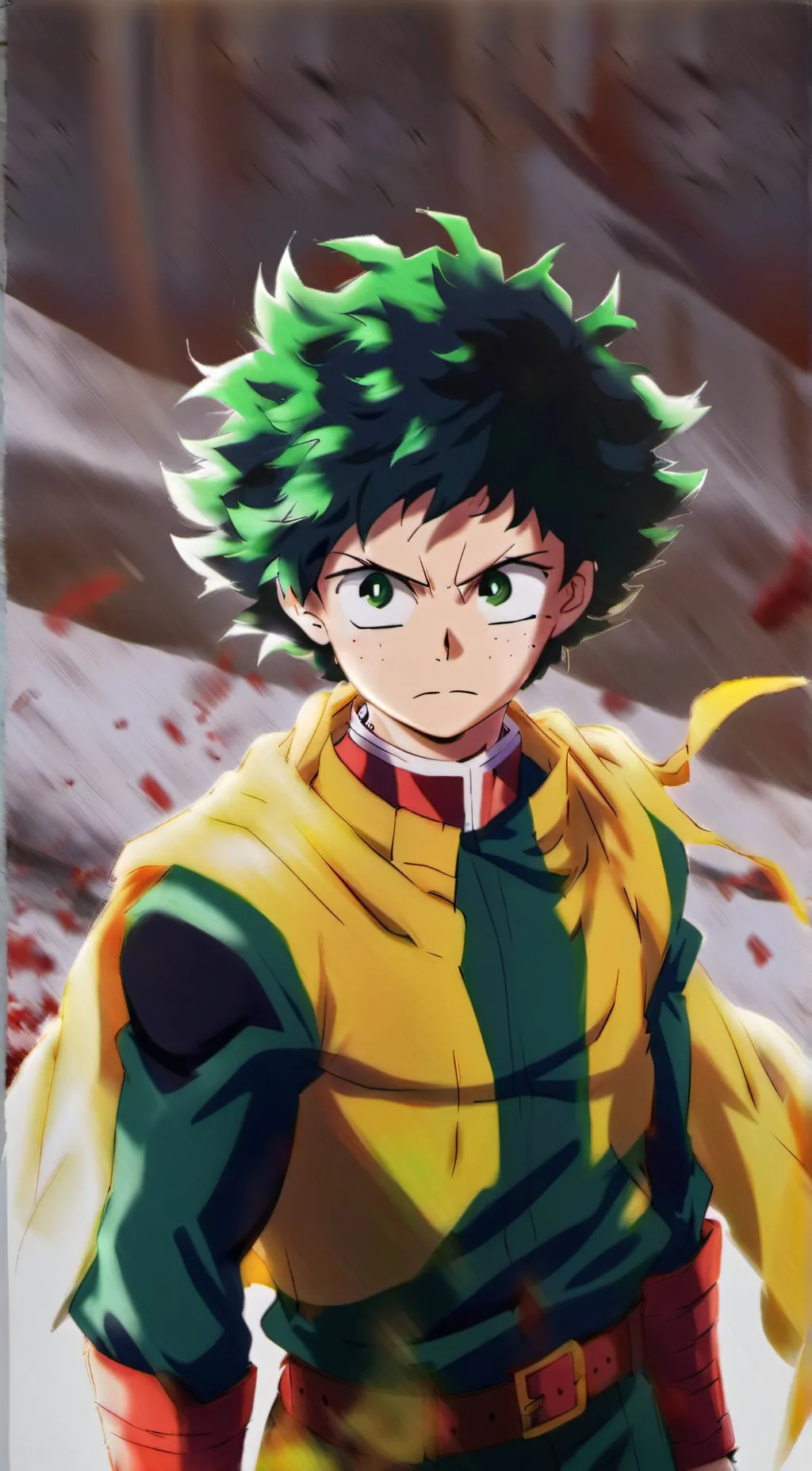 ai character: Alpha Izuku  background