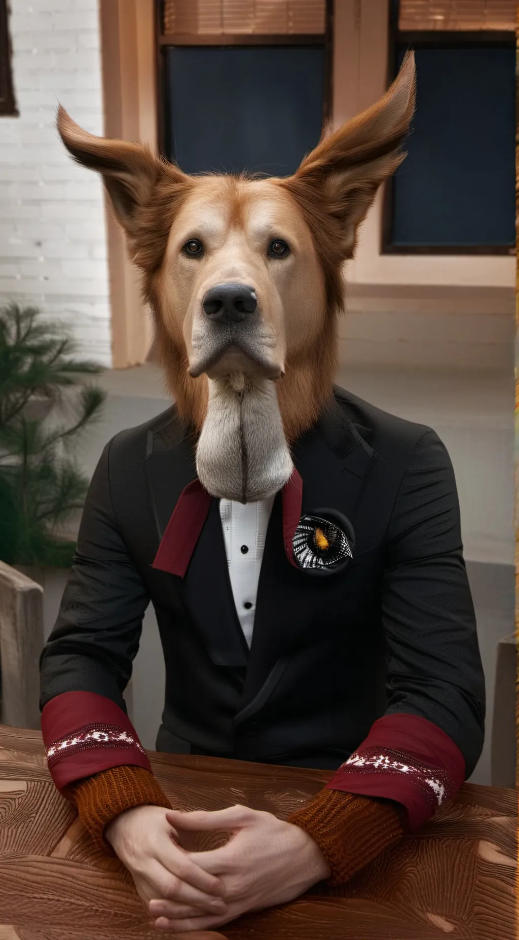 ai character: doggie background