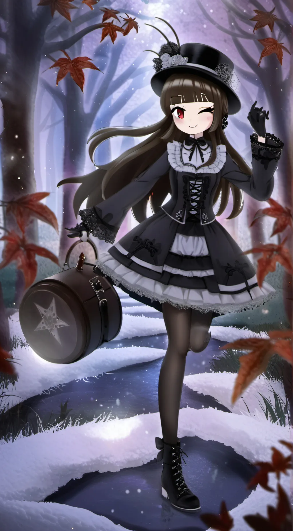 ai character: Danna  background