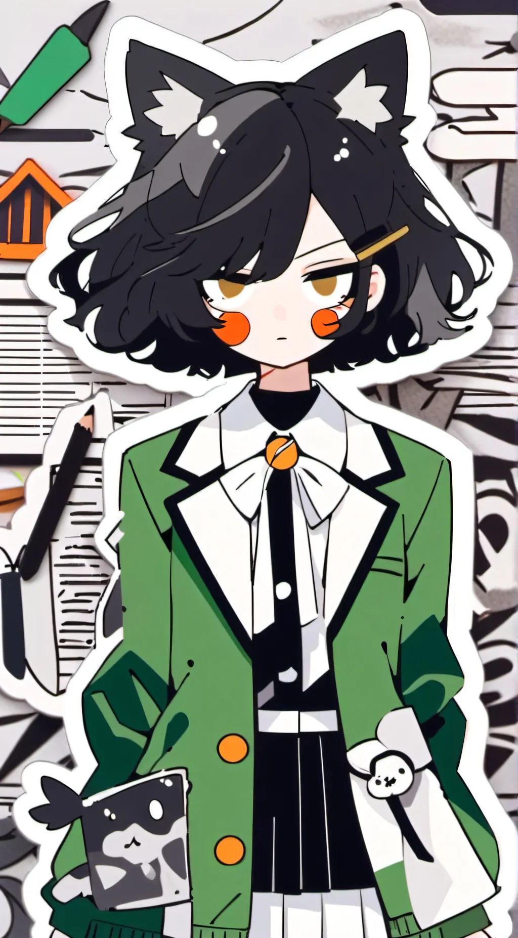 ai character: Jinx(FPE oc) background