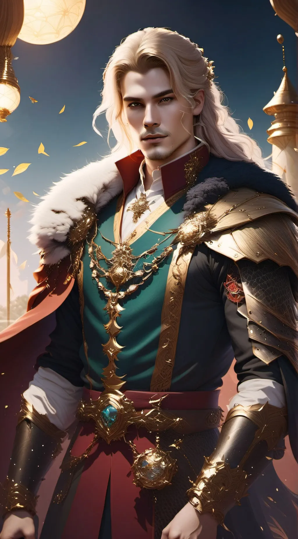 ai character: Prince Asher background