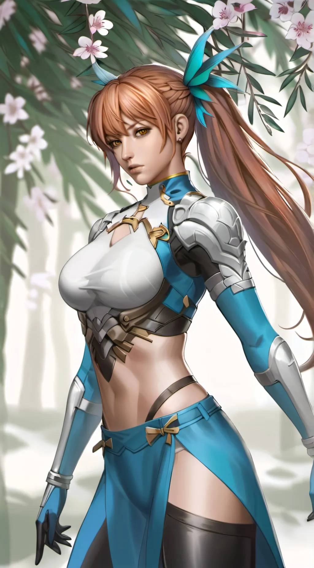 ai character: Kasumi (DOA) background