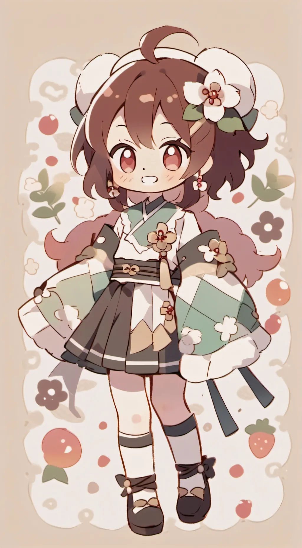 ai character: baby sunny background