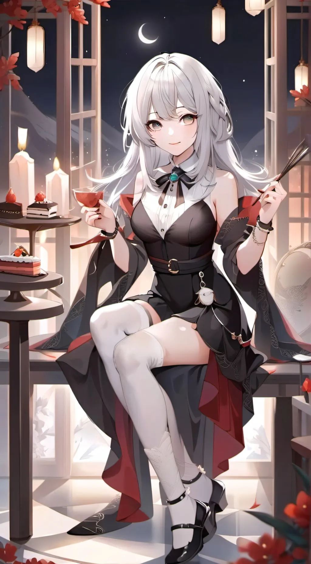 ai character: Crystal background