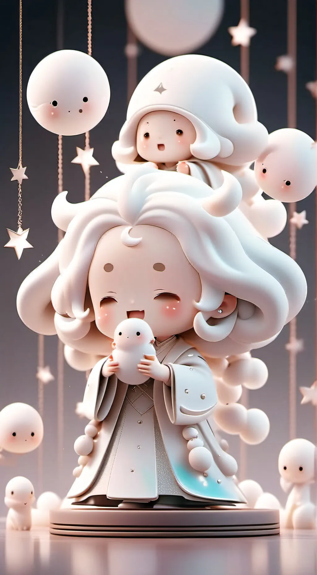 ai character: uppermoon karaoke! background