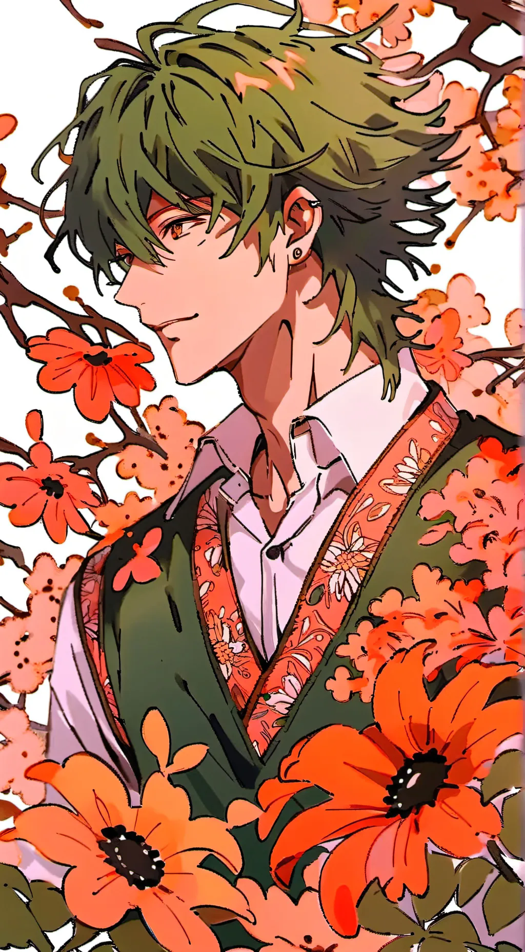 ai character: Joe x Cherry background