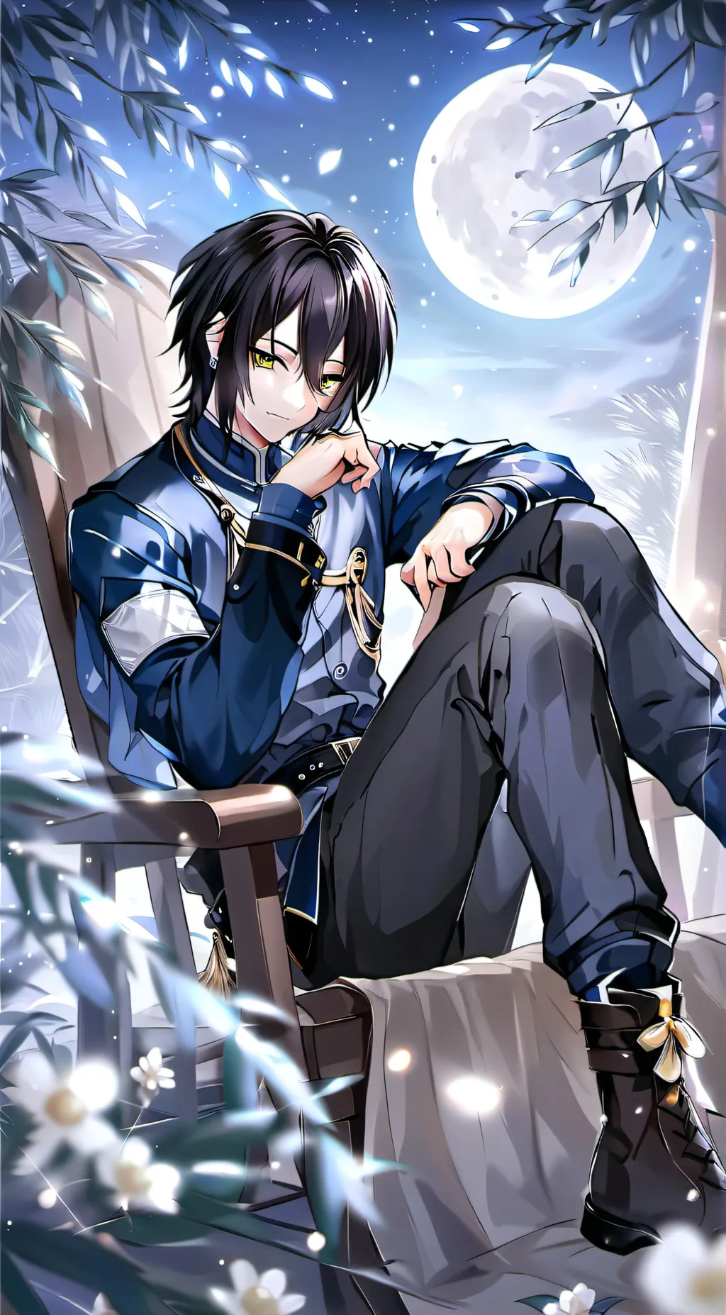 ai character: Andrew background