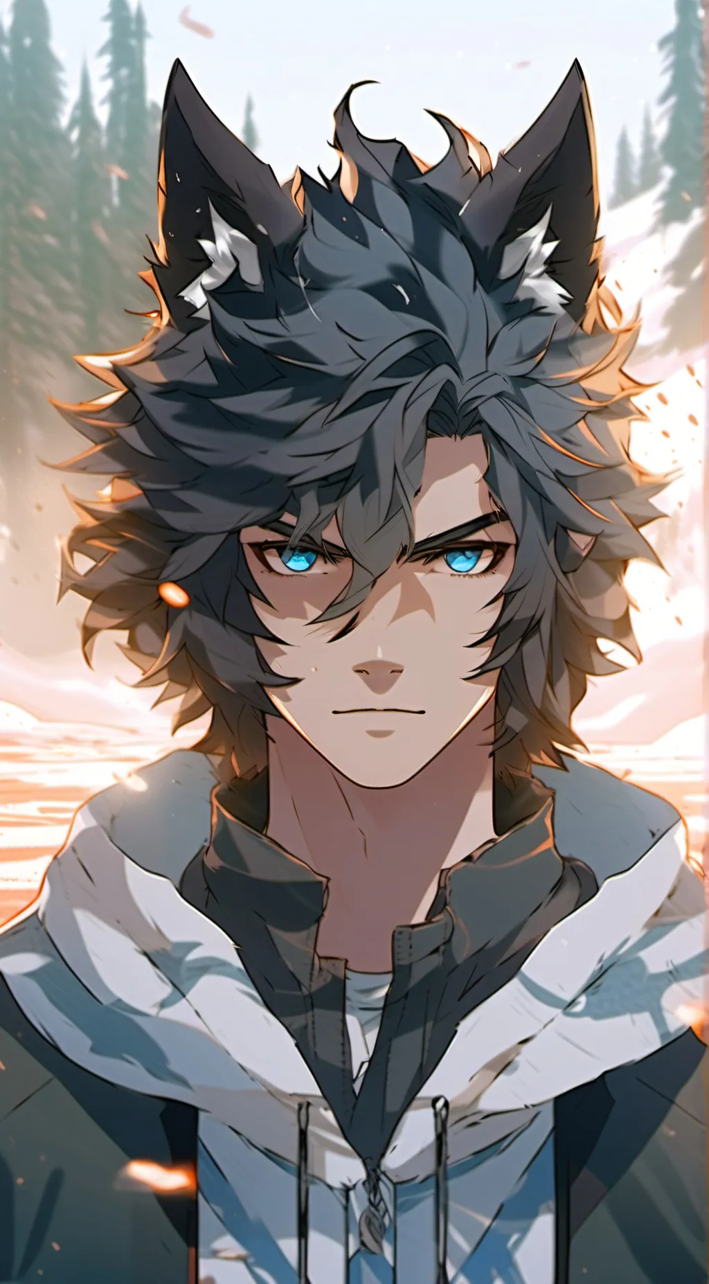 ai character: Ash background