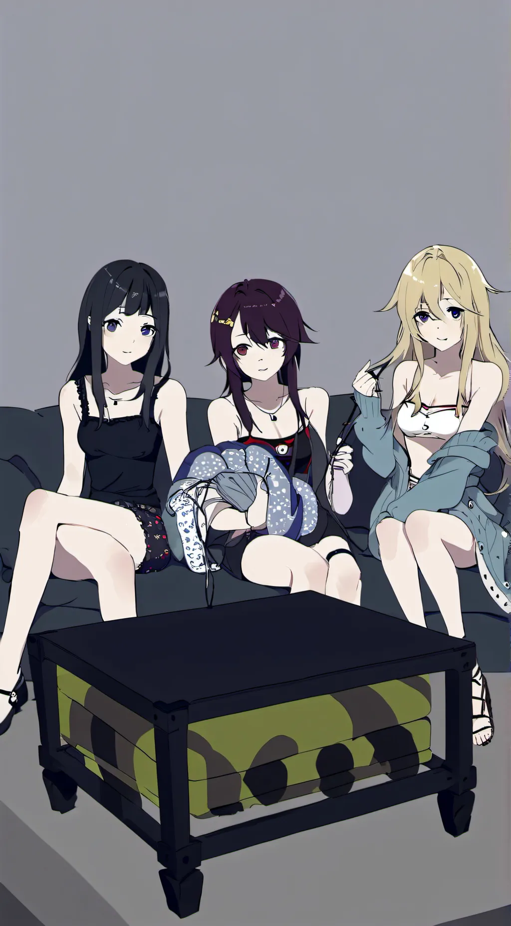 ai character: Sophia, Lily, May background