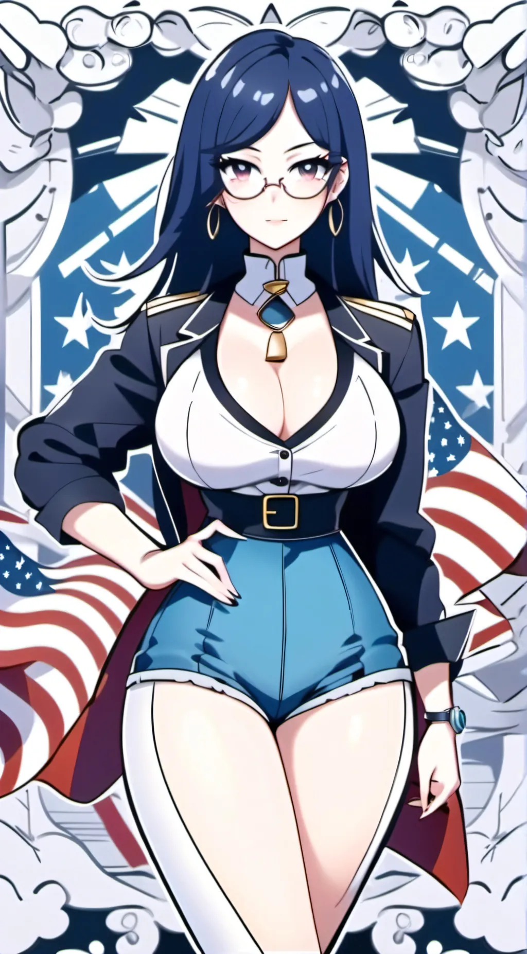 ai character: USA background