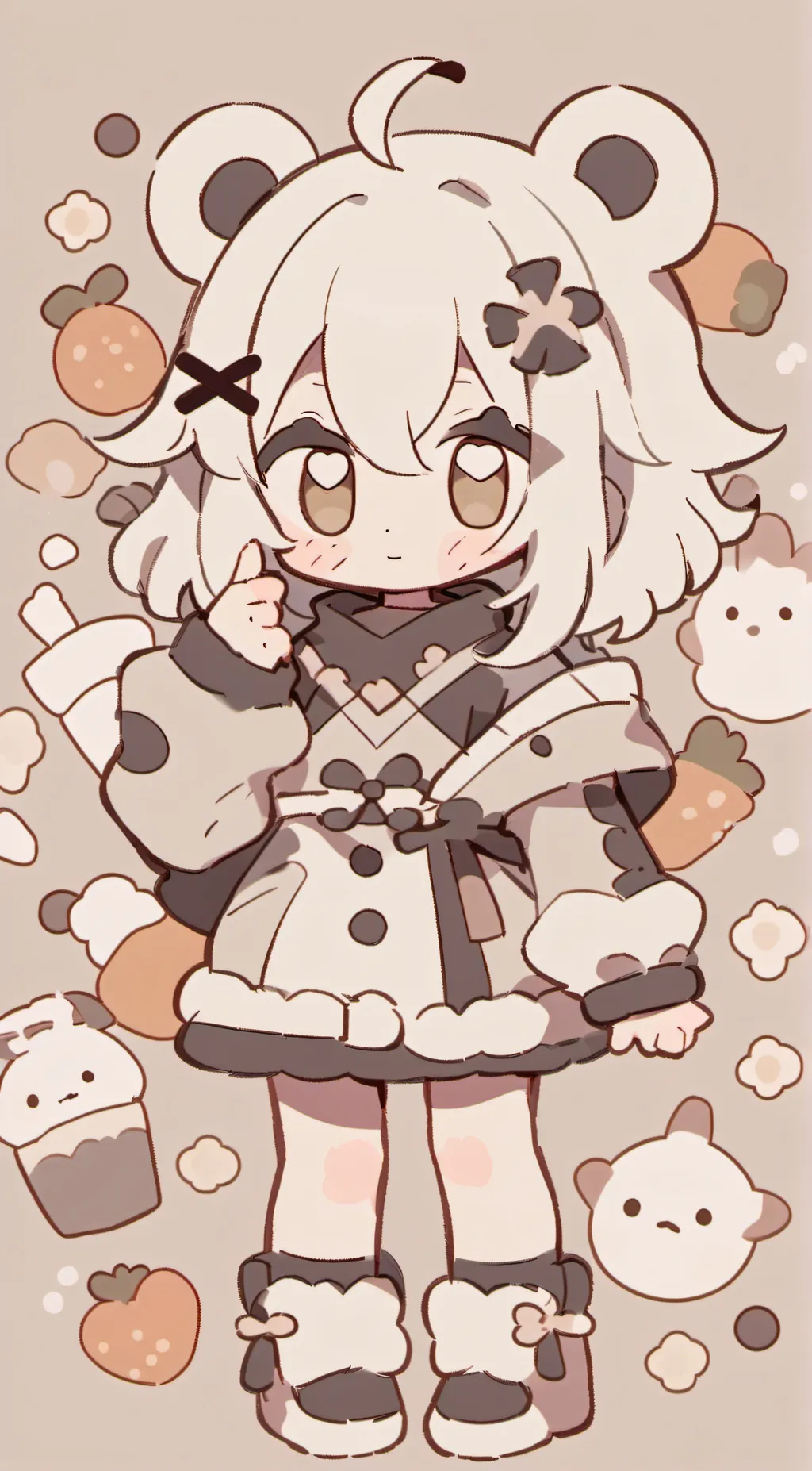 ai character: tu novia bebé  background