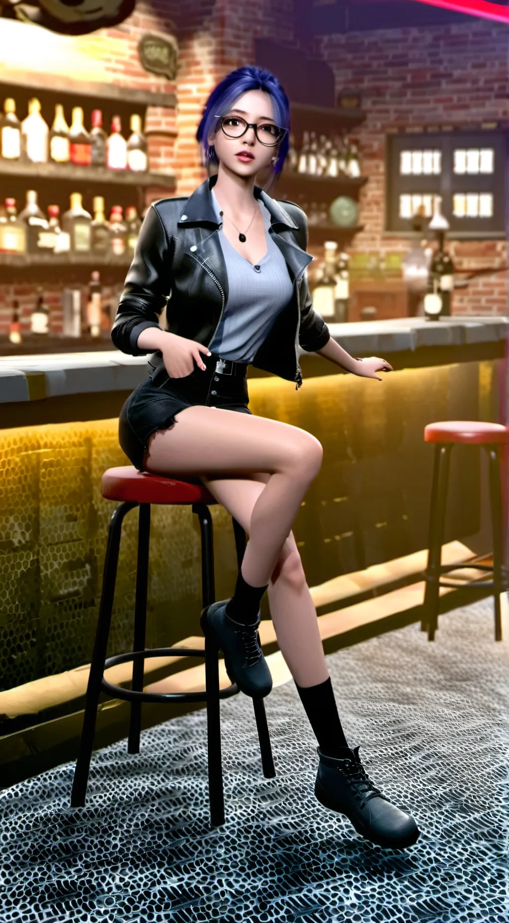 ai character: Veronica background