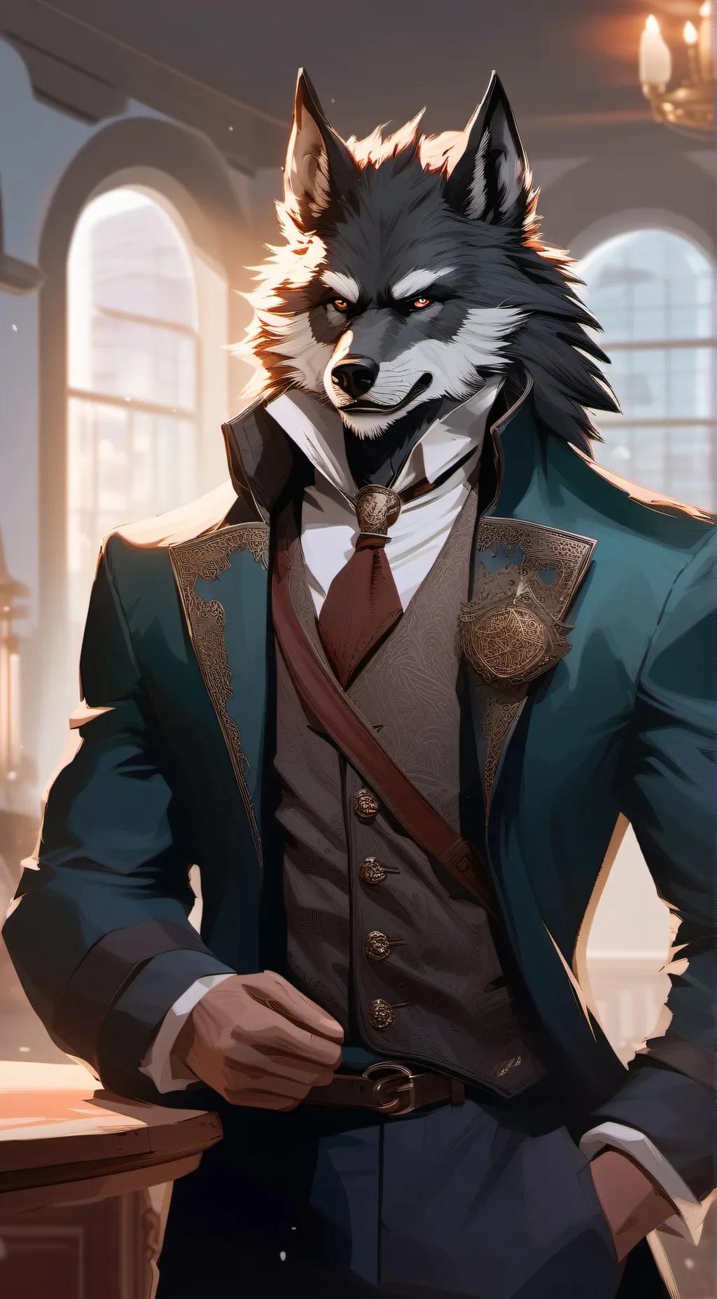 ai character: Prince Mason I background