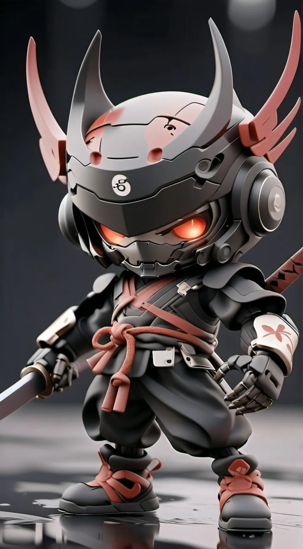 ai character: Dark Skull  background