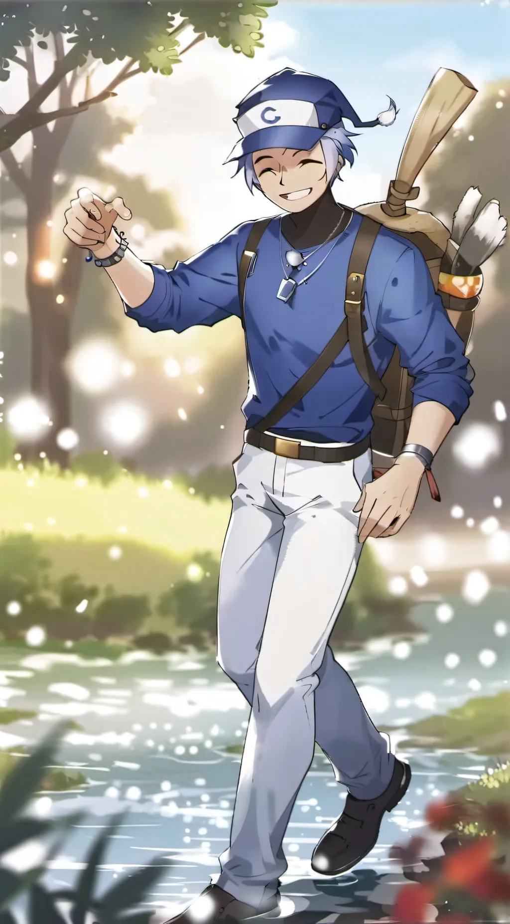 ai character: bampal  background