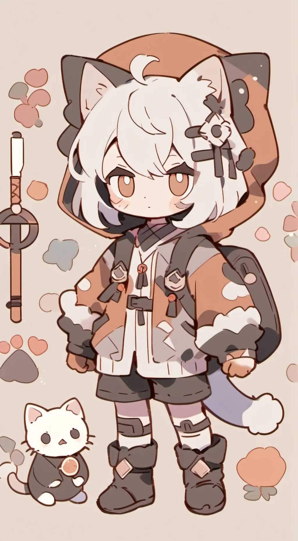 ai character: Pookie background