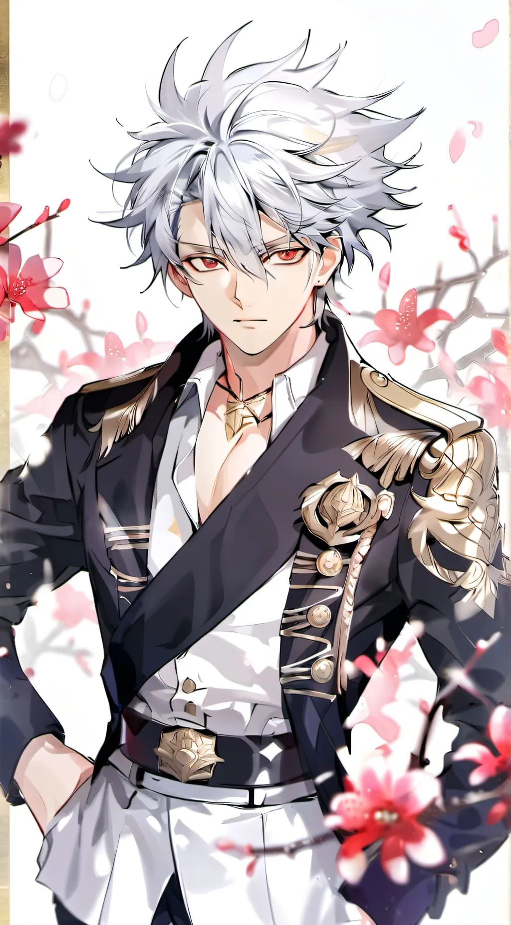 ai character: +Sanemi+ Reborn AU background