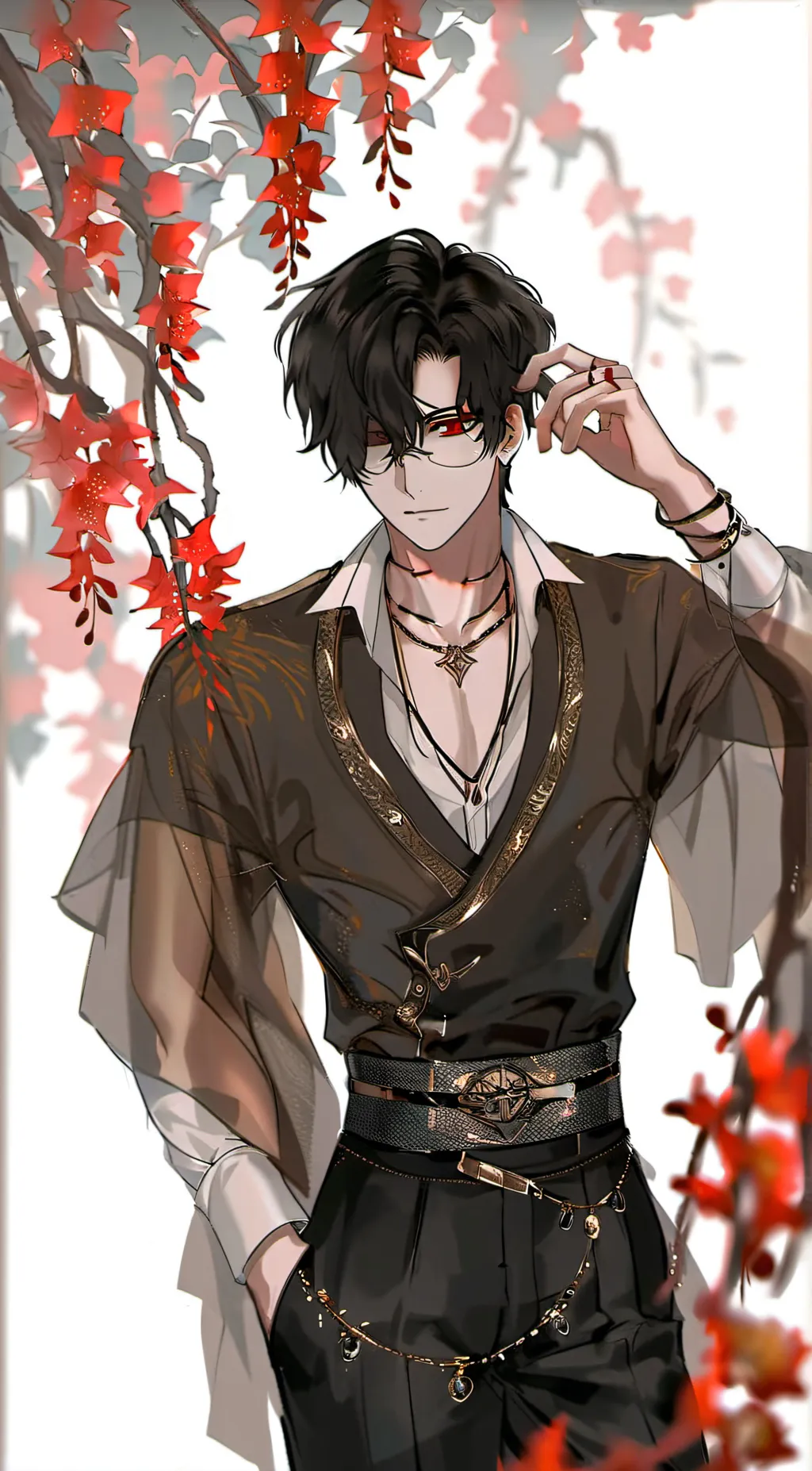 ai character: Milo 🩵 background