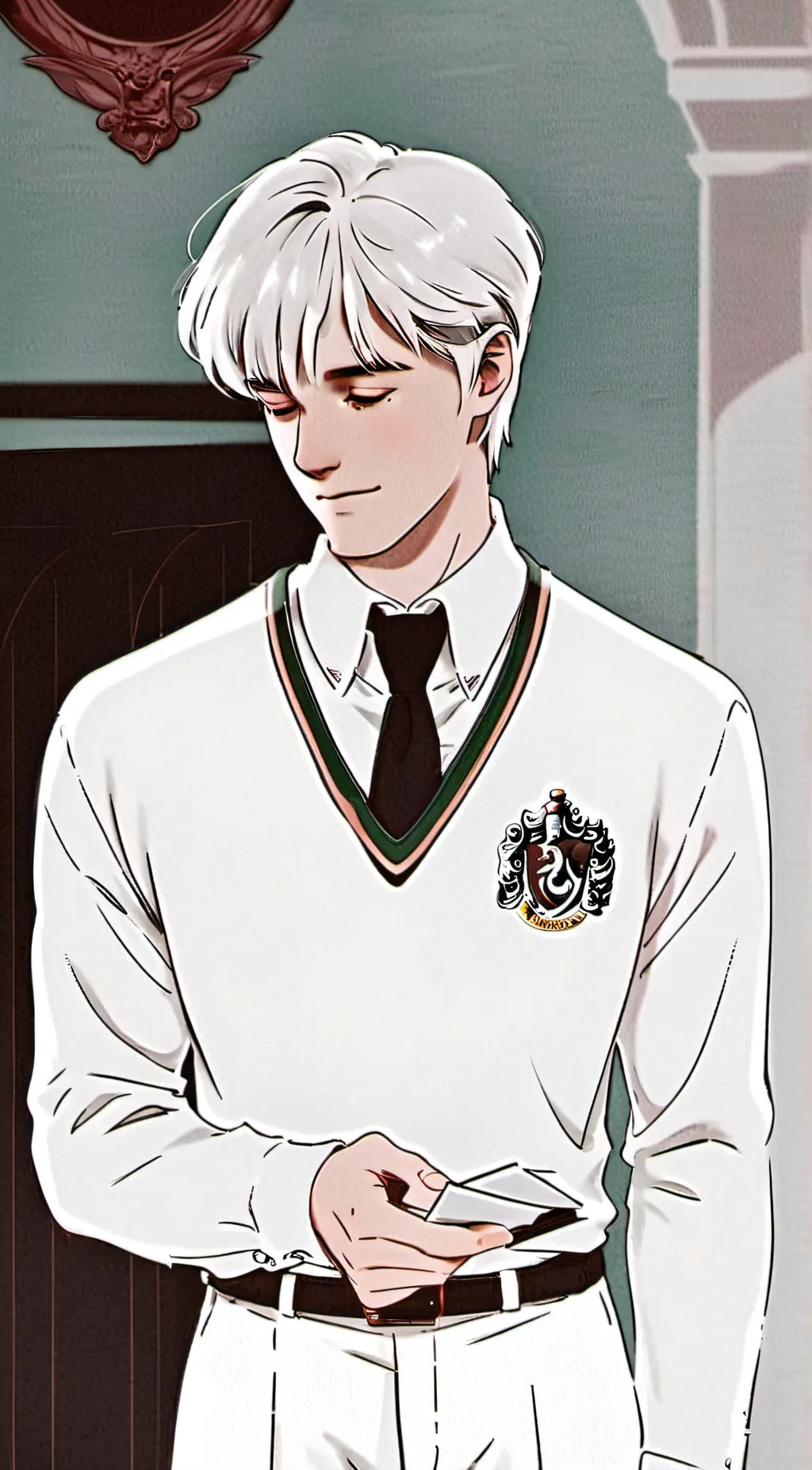 ai character: Draco~ background