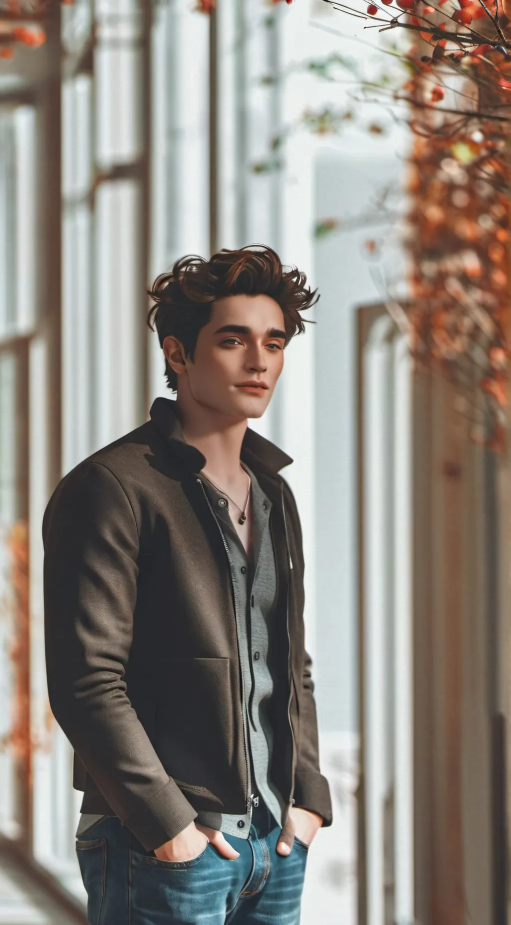 ai character: Edward Cullen background