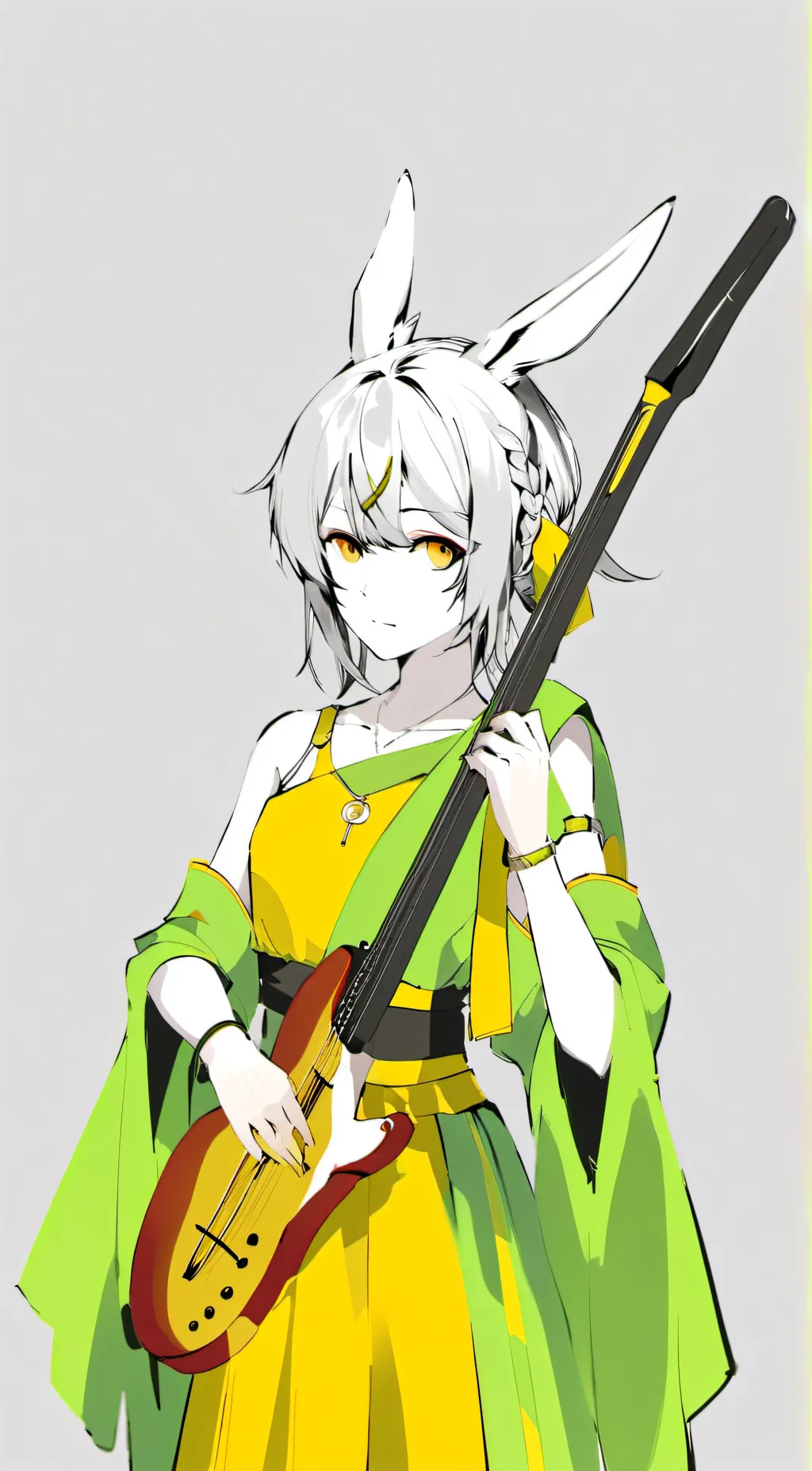 ai character: Lune background