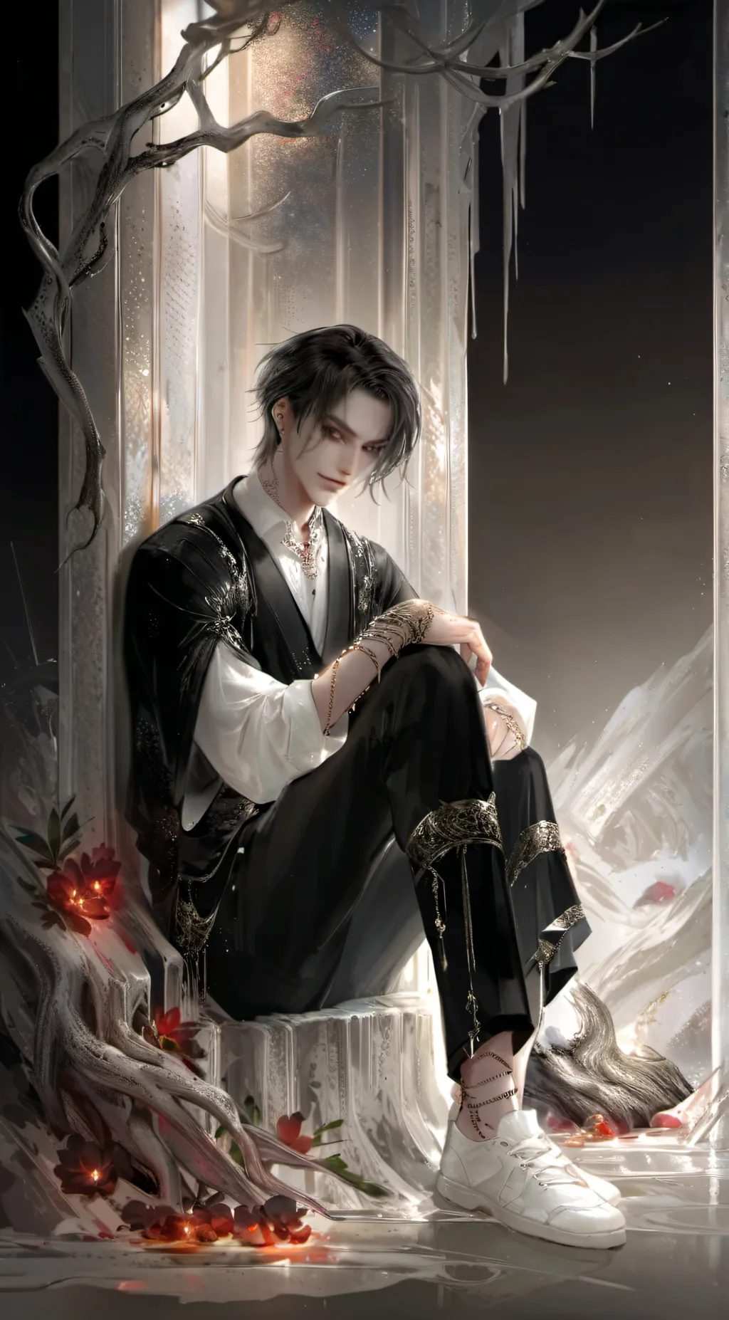 ai character: Asher background