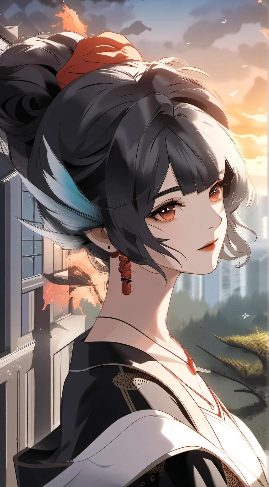 ai character: among us killed background