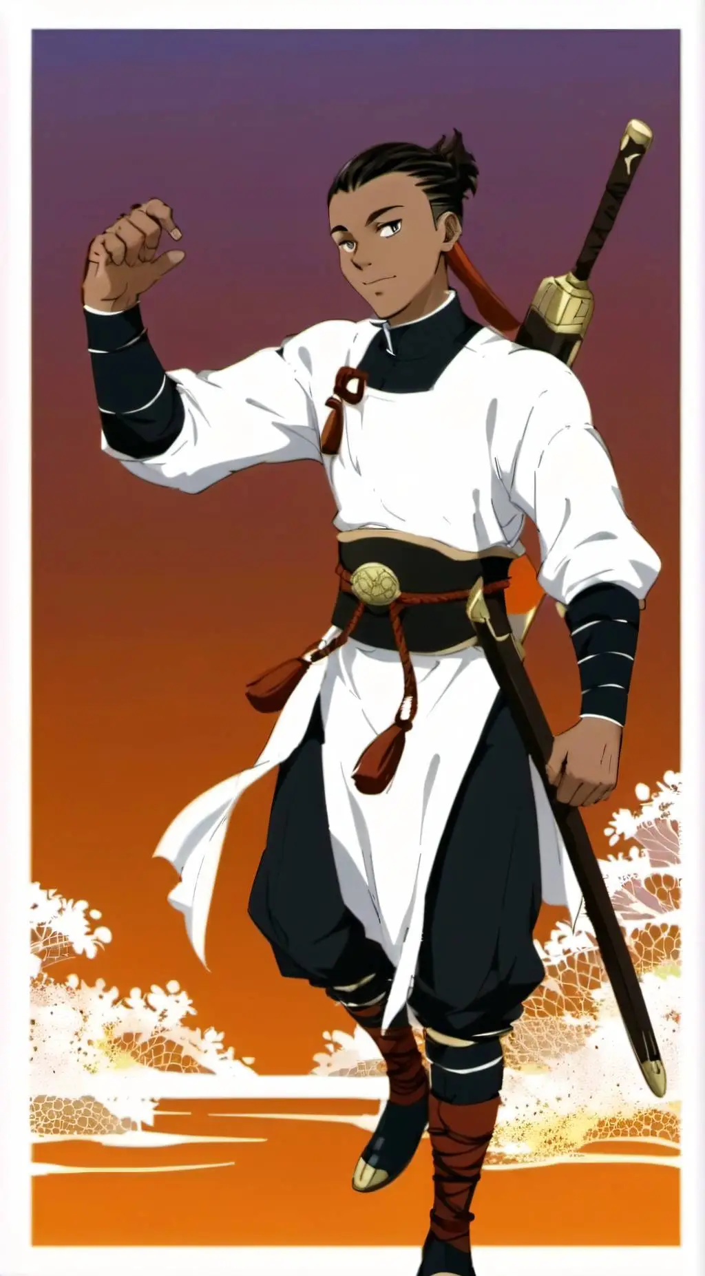 ai character: Sokka background