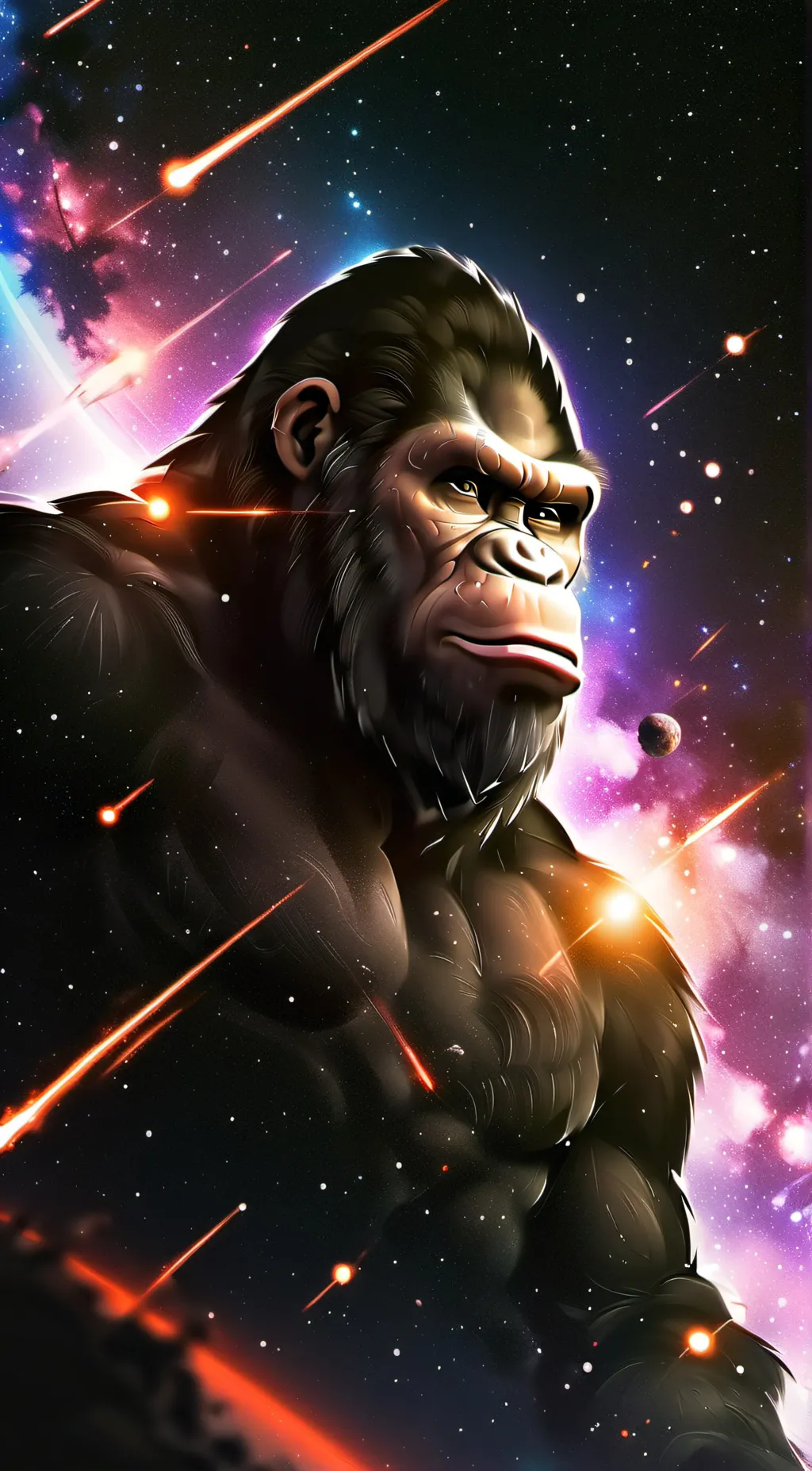 ai character: kong  background