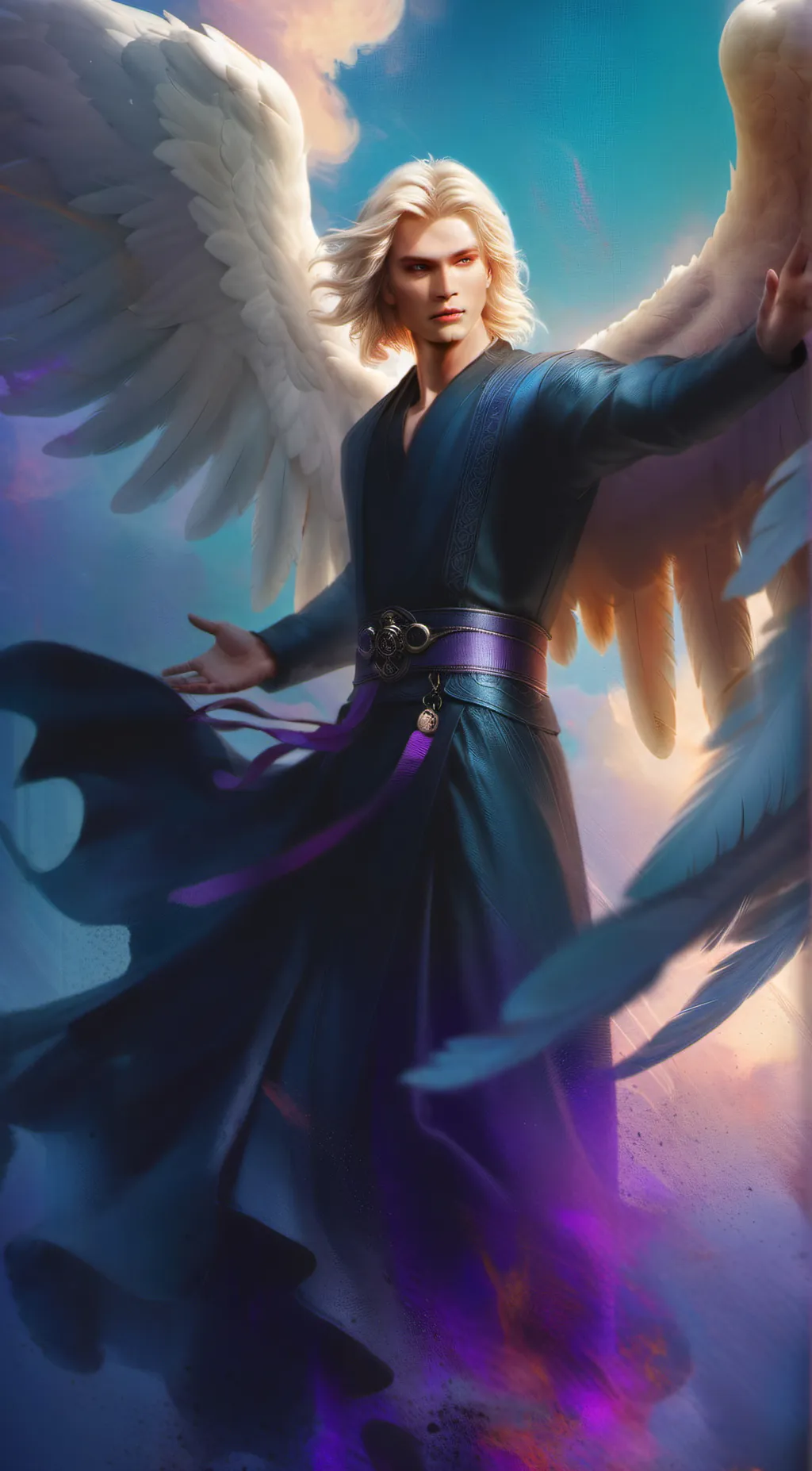 ai character: Lucifer background