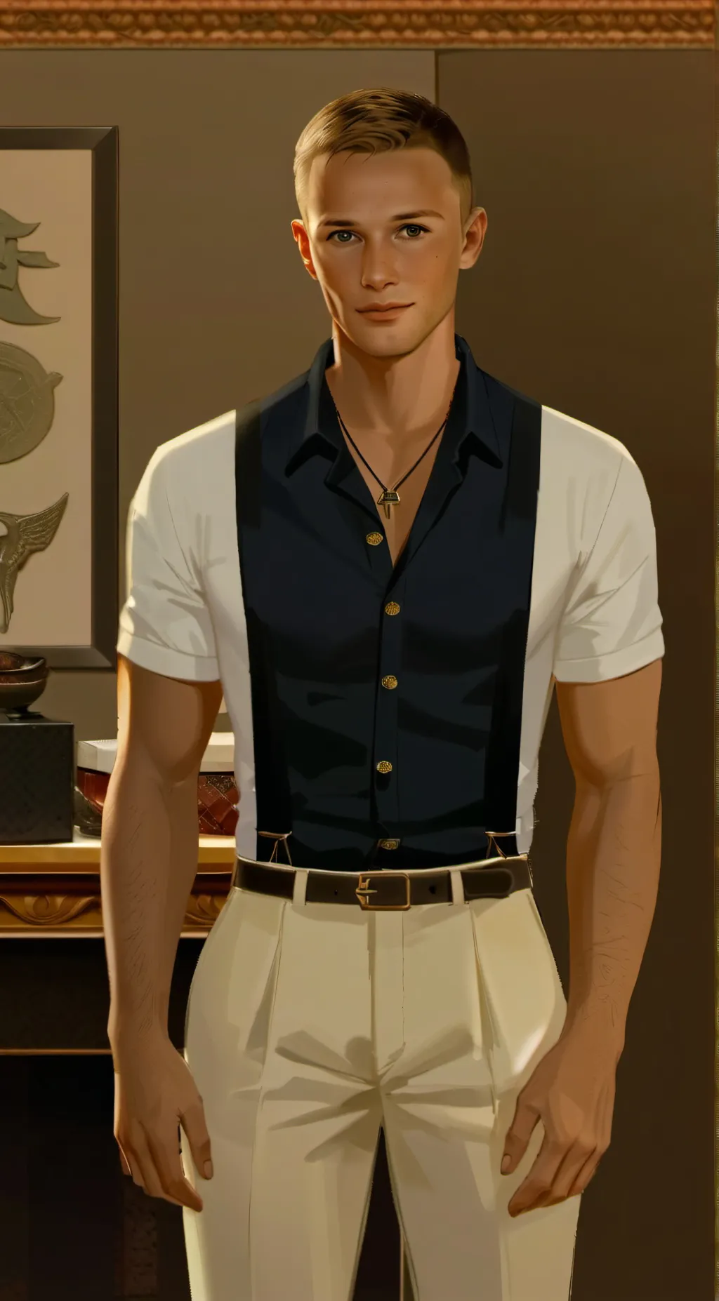 ai character: Rafe Cameron  background